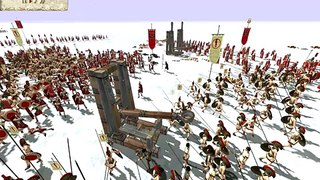 defeating a spammer in ROME TOTAL WAR - ENSTANTANE ROCK