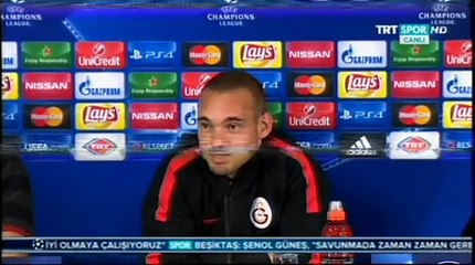 Wesley Sneijder: "Her zaman kazanan bir oyuncu oldum"