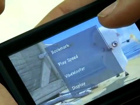 YP-P3 has the haptic interface ! -1-