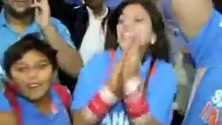 Indian Fans Celebration After Wining Against Bangladesh