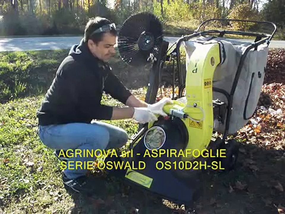 Agrinova Vacuum Leaf Collector - OSWALD