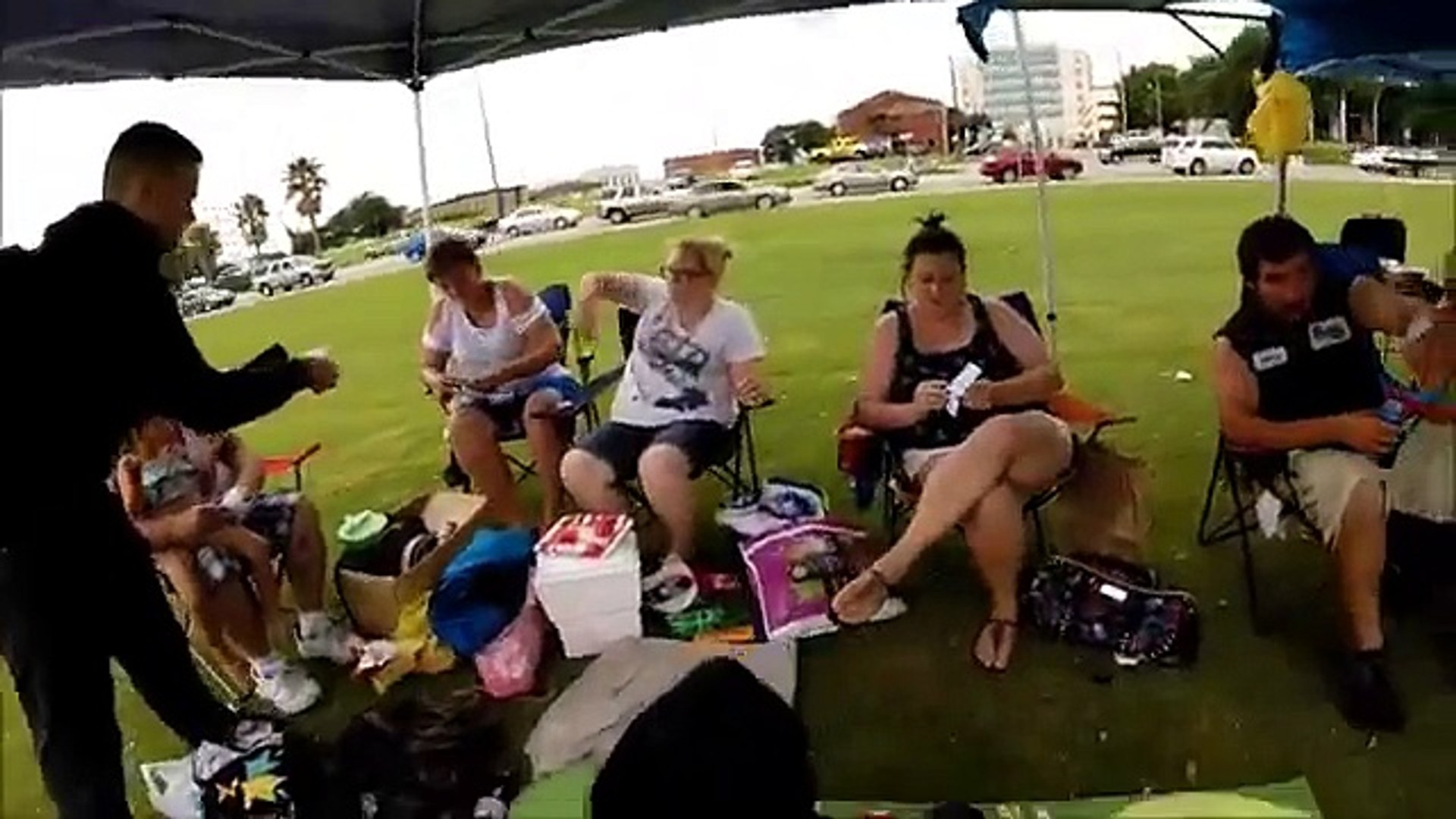 4th Of July/Gospel Tracts And Preaching To The Traffic Jam