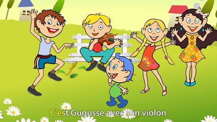 C'est Gugusse avec son violon