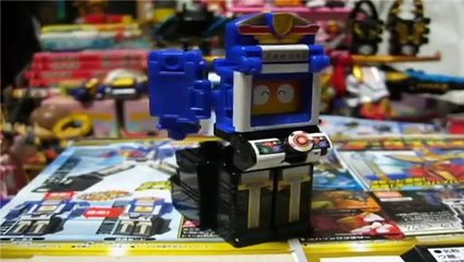 よみがえるミニプラ データスハイパー power rangers combine stopmotion