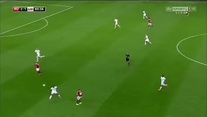 Anthony Martial changed the back pages with a goal