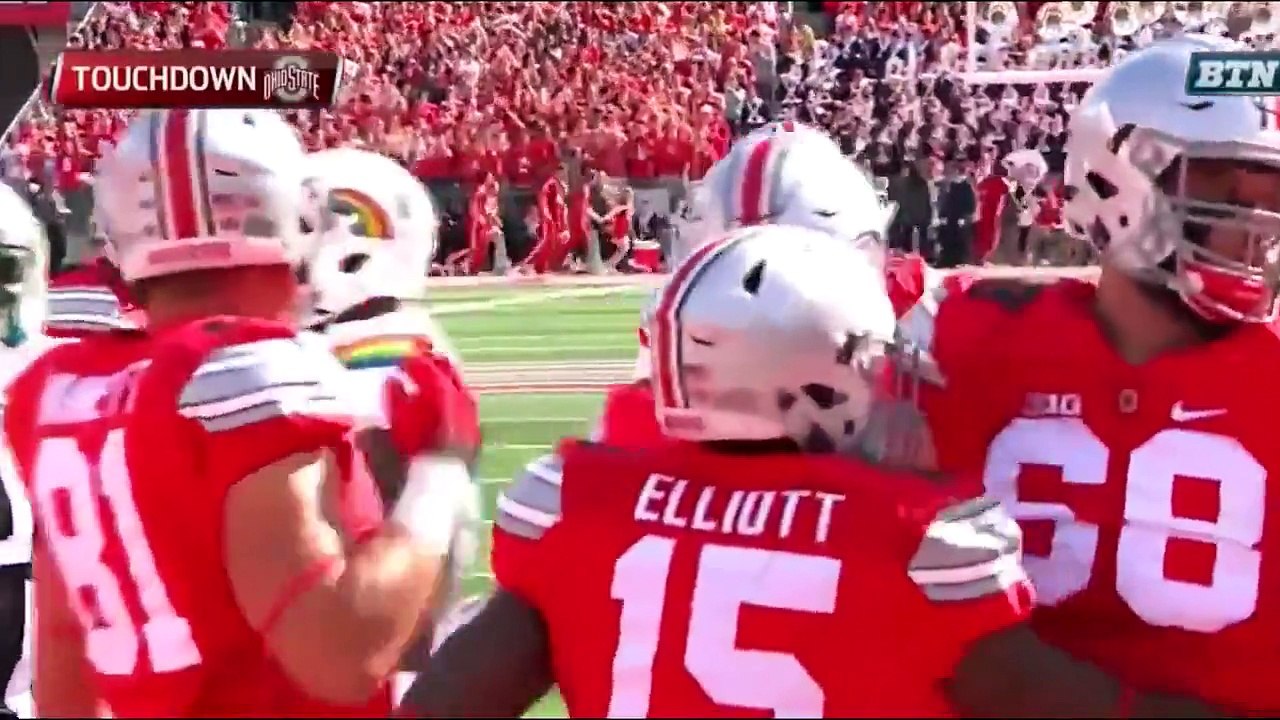 Ohio State vs. Hawaii 2015 Highlights