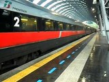 Milano centrale - Freccia Rossa in partenza