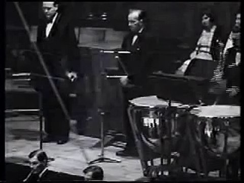 Igor Stravinsky conducts final of Firebird