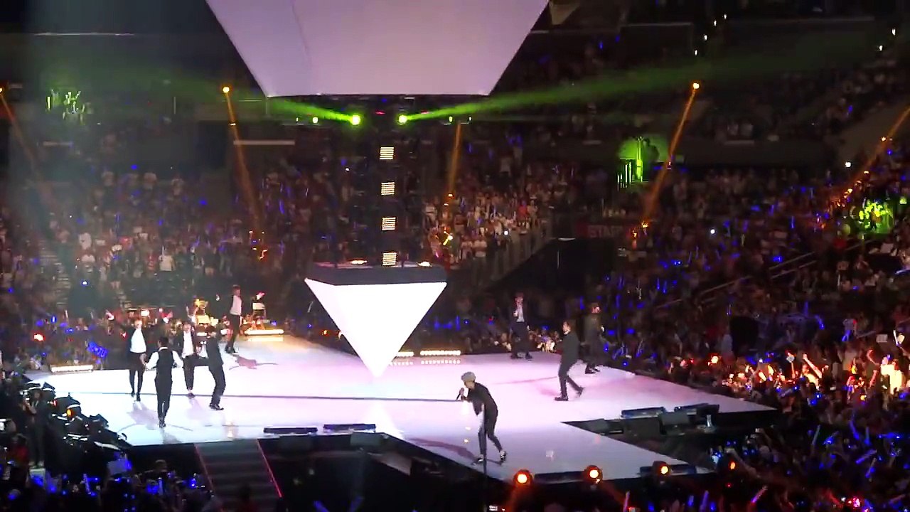 M! Countdown in KCON LA 2015 - Super Junior Medley (Shake it up, Oppa Oppa, Rockstar) + Ment