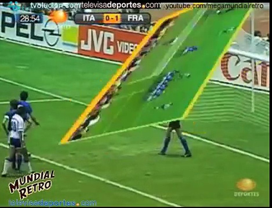 Resumen Italia vs Francia México 86 -Mundial Retro