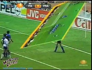 Resumen Italia vs Francia México 86 -Mundial Retro
