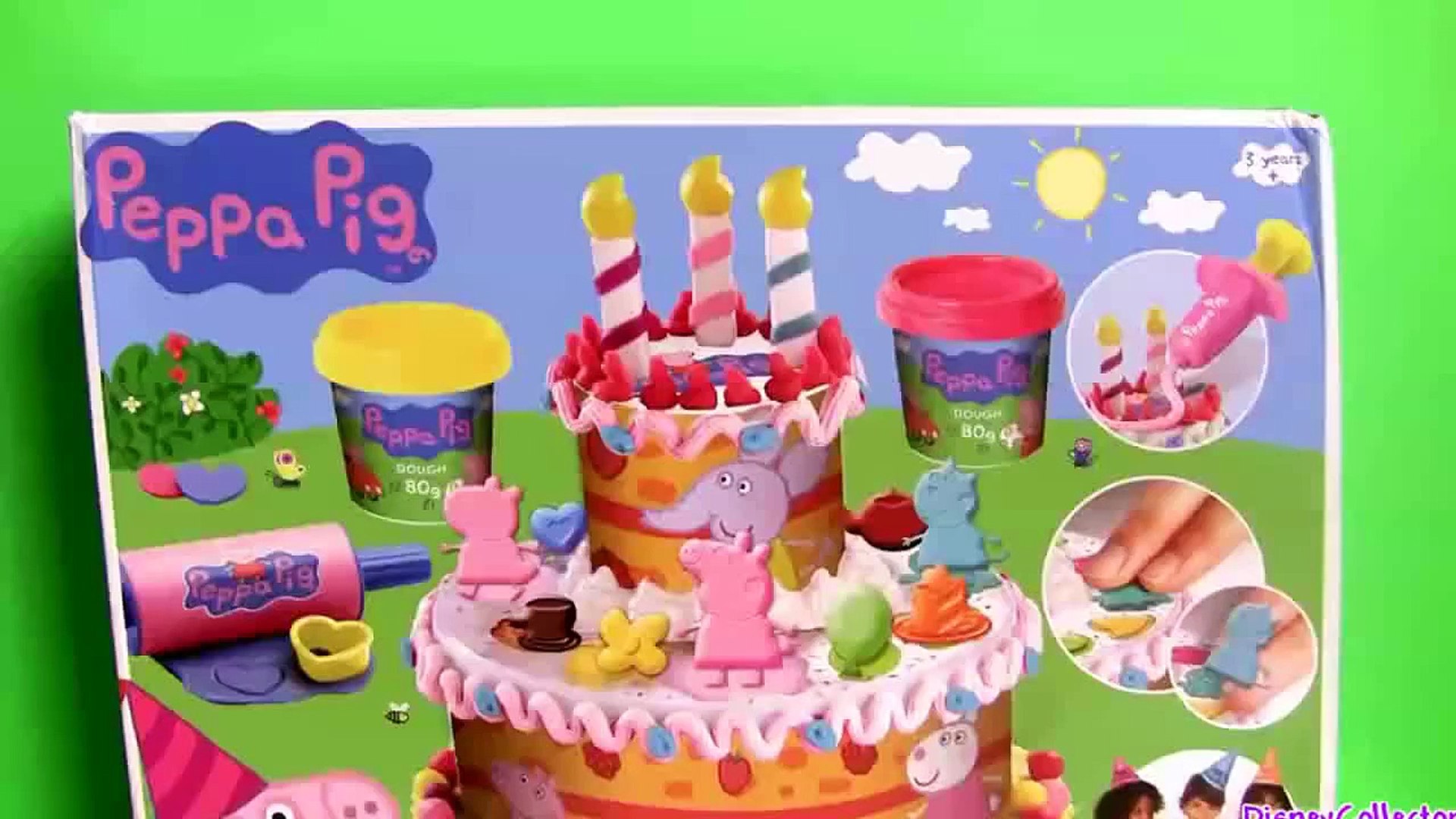 Play Doh Peppa Pig Cupcake Dough Playset Toys Playdough Cake Desert  Juguetes de Plastilina - Dailymotion Video