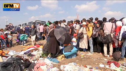 REPORTAGE - Avec les réfugiés à la frontière serbo-hongroise