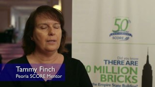 Why I Volunteer with SCORE - Tammy Finch - Peoria, IL
