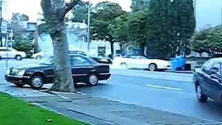 Una conductora protagonizó un bochornoso intento de huida