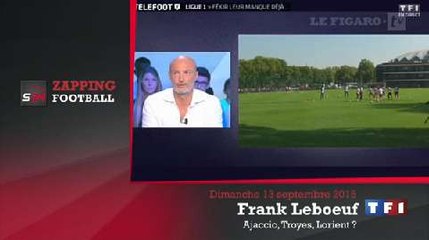 Zap'Foot : Leboeuf «On sait déjà tous qui va être champion de France»