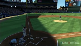 MLB The Show 10- Ball goes through bat