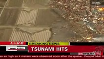 زلزال بقوة 8 9 ريختر يضرب عاصمة اليابان اليوم الجمعه 11 مارس 2011 وتحذيرات من عودة تسونامي