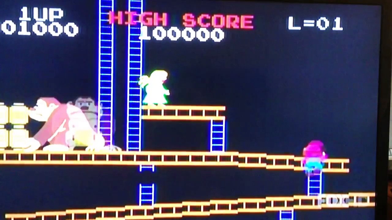 Secret arcade game level revealed from Family Guy cartoon episode