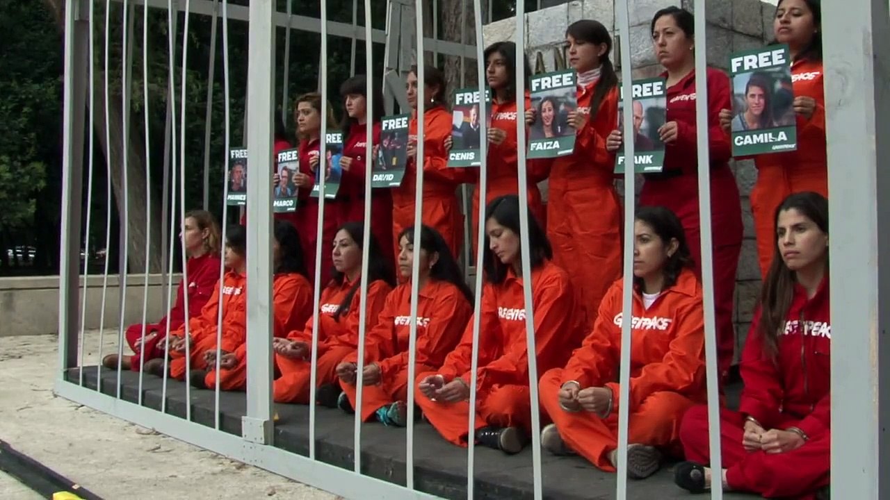 30 defensores del Ártico, 30 días de injusticia