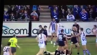 The Best Of AFL- Tackles, Hits And Big Bumps !!