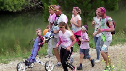 La Color Me Rad, une course multicolore