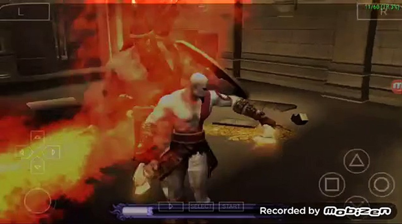 تخنيم لعبة GOD OF WAR ح2 مقاتلت الضخم و أبو عين