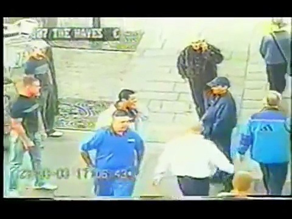 Football Hooligans Cardiff City and West Ham in 2003