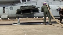 Super Cobra Helicopters Hot Refueling