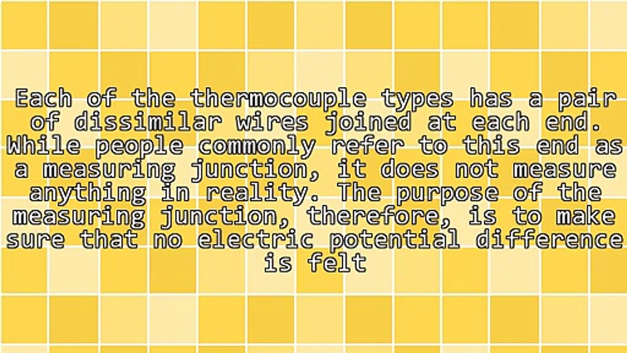 Reviewing The Fundamentals Of Thermocouple Types