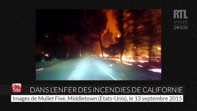 Une virée dans l'enfer des incendies de Californie