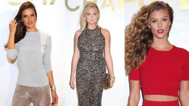 Alessandra Ambrosio, Kate Upton And Nina Agdal Sparkle For Michael Kors