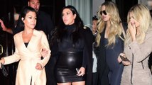 Kardashian Sisters Step Out For Dinner Date In New York