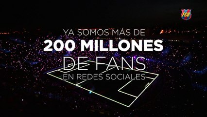Ya somos más de 200 millones de fans en redes sociales