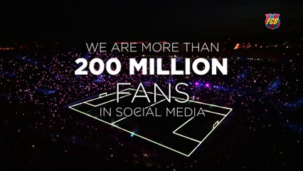 We are more than 200 million fans in social media