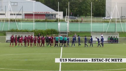 U19 Nationaux⎥Estac 2-0 FC Metz : Les buts