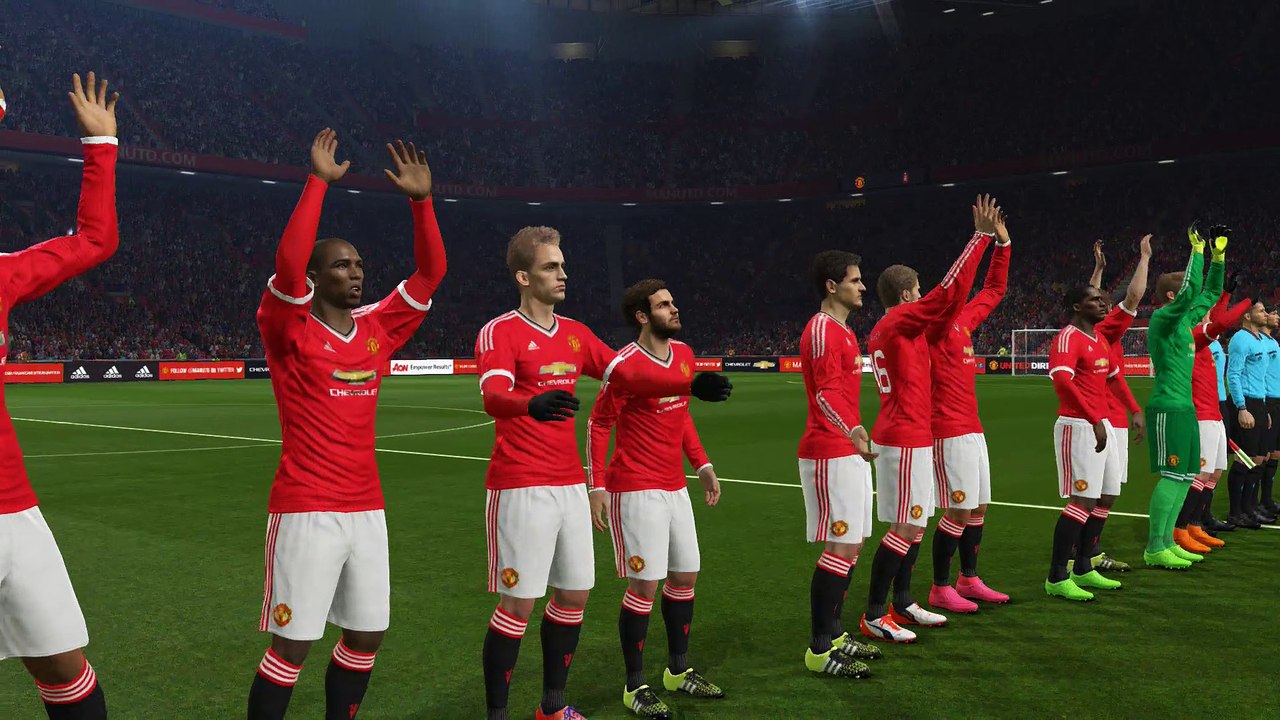 Pro Evolution Soccer 2016 - Manchester Vs Liverpool