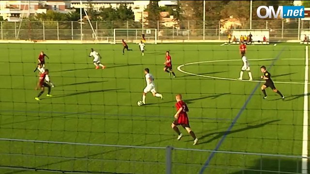U17 National - OM 5-1 Nice : le but de Raouf Mroivili (64e)