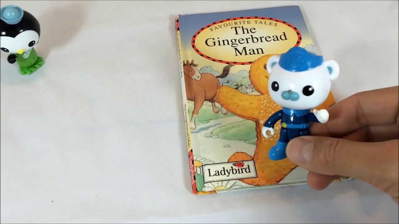 Octonauts toys Gingerbread man kids children story histoire enfants anglais | Le Petit Bonhomme de pain d'épices |  El hombre de jengibre |  Пряничный человечек (сказка) |  kids videos fun