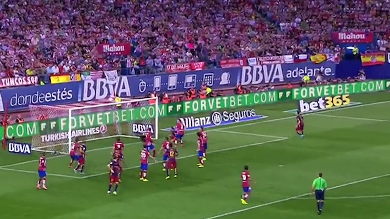 Barca's Rafinha bossing it against Atletico