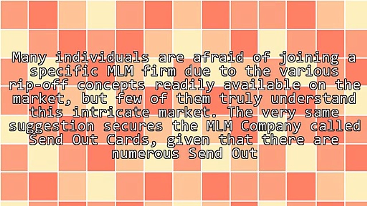 Do Not Pay Attention To The Send Out Cards Scam Theories