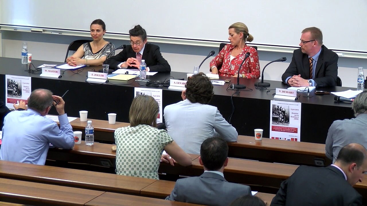 IFR_QsQ#5_"Auditions et interventions des tiers dans le procès QPC", Elisabeth Zoller, Professeur à l’Université Paris 2 Panthéon Assas