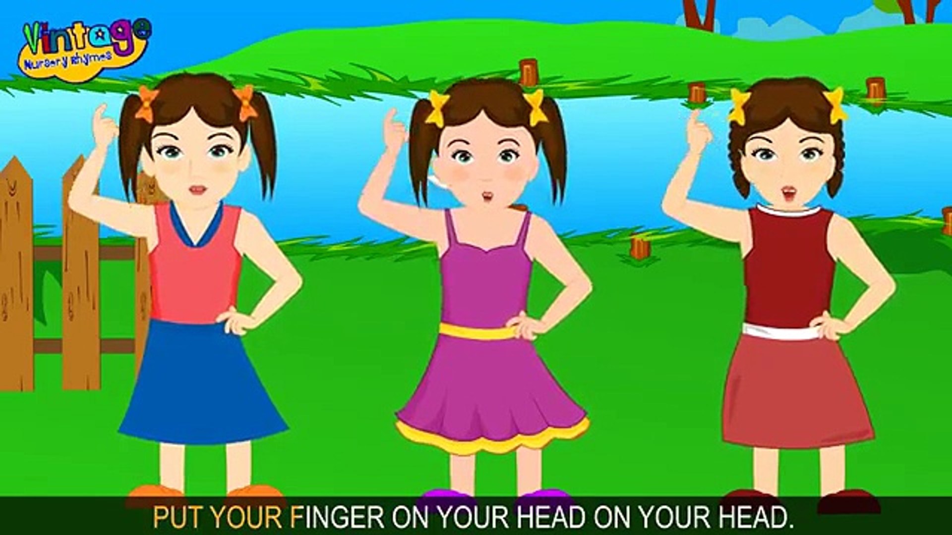 Put Your Finger In The Air - Nursery Rhymes - video Dailymotion