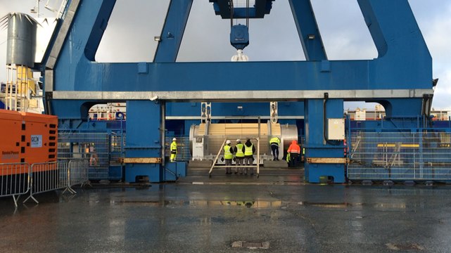 7 tonnes de déchets nucléaires débarqués