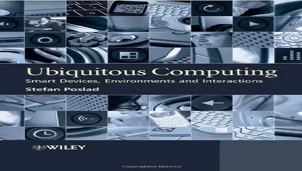 Ubiquitous Computing Smart Devices Environments and Interactions Pdf