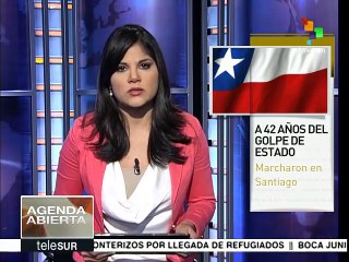 Chile: reprimen marcha en conmemoración a Allende y desaparecidos