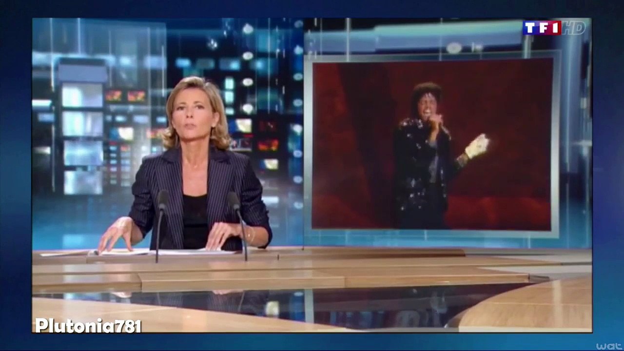 Claire Chazal Présente son dernier JT le   13 Septembre 2015