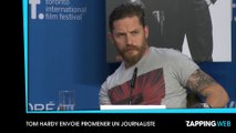 Tom Hardy agacé par un journaliste qui l'interroge sur sa sexualité en pleine conférence de presse