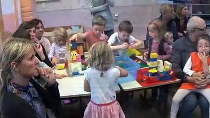 Sit in de parents de l'école de la rue de Paris à Auxerre