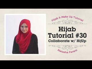 Hijab Tutorial - Natasha Farani (Collaborated with HijUp) #30